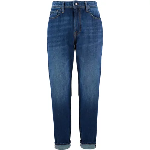 Herren Baumwoll Denim Jeans Regular Fit , Herren, Größe: W28 - YES ZEE - Modalova