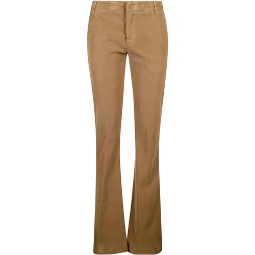 Lexi Skinny Bootcut Chino Trousers , female, Sizes: W26, W27 - Dondup - Modalova