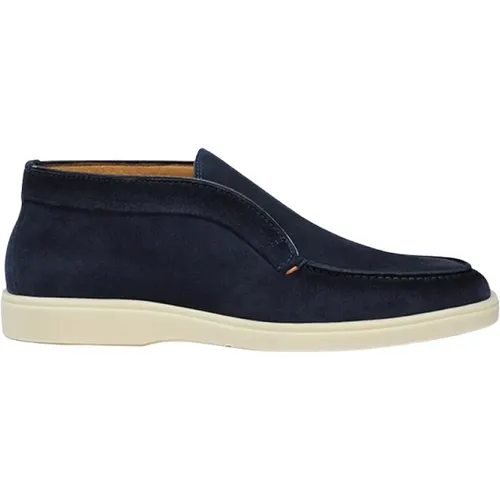 Stylish Loafer Shoes for Men , male, Sizes: 8 UK, 6 1/2 UK, 9 UK, 10 UK, 9 1/2 UK, 6 UK, 8 1/2 UK, 7 UK - Santoni - Modalova