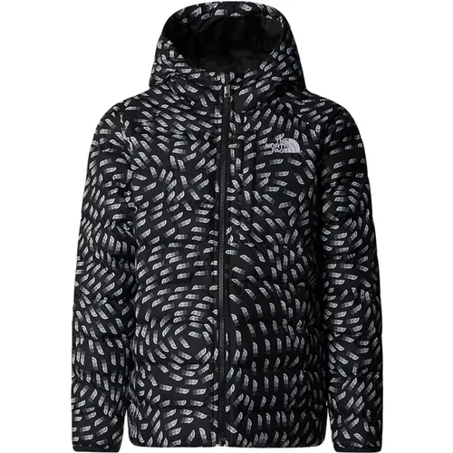 Wendbare Perrito Schwarze Mädchenjacke , Damen, Größe: XS - The North Face - Modalova