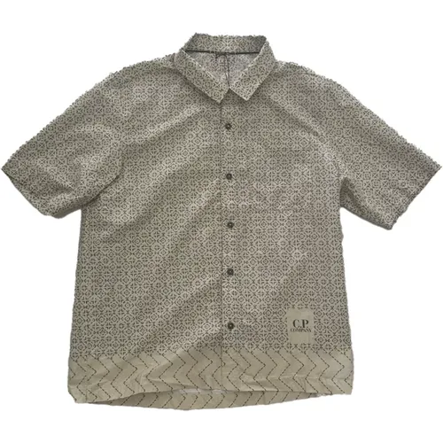 Short Sleeve Shirts , male, Sizes: L, M, S - C.P. Company - Modalova