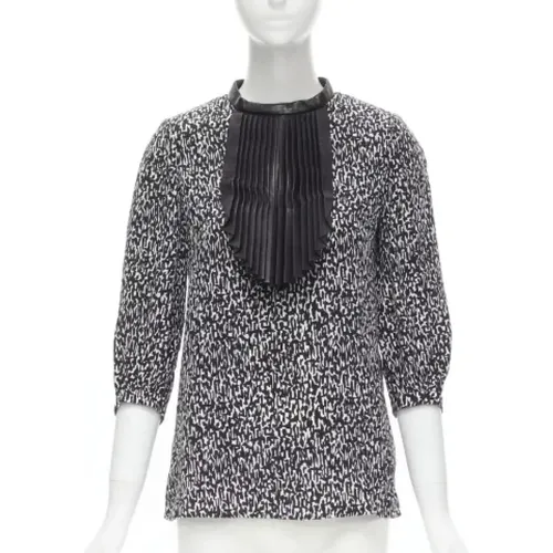 Pre-owned Silk tops , female, Sizes: 3XL/4XL - Saint Laurent Vintage - Modalova