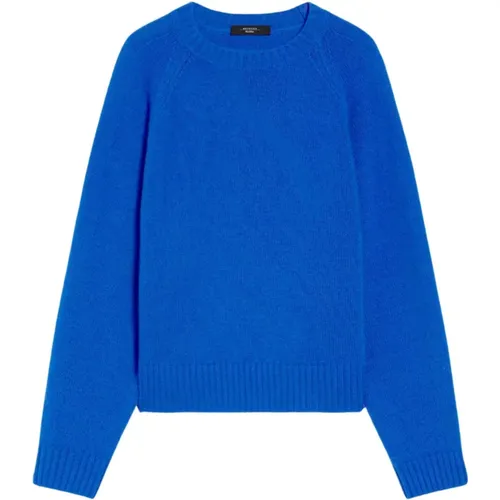 Sweater with Ribbed Details , female, Sizes: L - Max Mara Weekend - Modalova