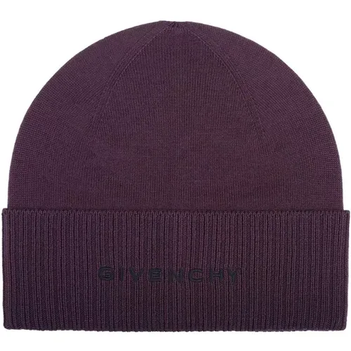 Wool Logo Hat , male, Sizes: ONE SIZE - Givenchy - Modalova