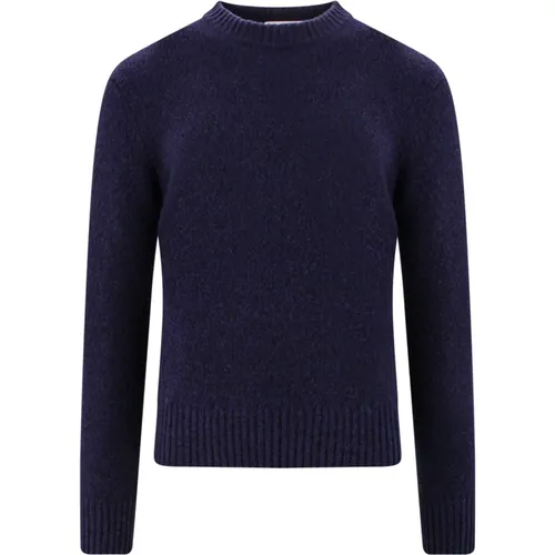 Aw23 Knitwear - Recycled Cotton Sweater , male, Sizes: S - Ami Paris - Modalova