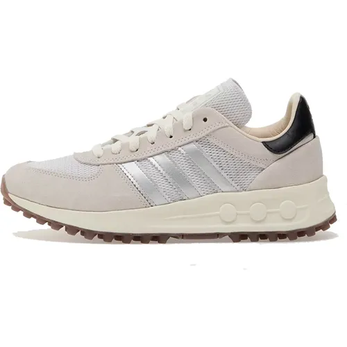 Lux Crystal White Silver Black Trainer , Herren, Größe: 45 1/3 EU - Adidas - Modalova