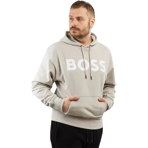 Herren Hoodie in Baumwolle , Herren, Größe: 2XL - Hugo Boss - Modalova