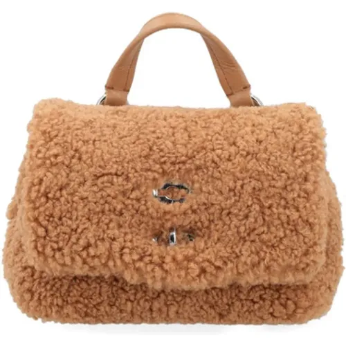 Braune Teddy Postina Dolly Tasche - Zanellato - Modalova