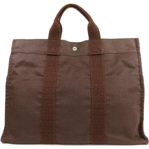 Pre-owned Canvas totes , female, Sizes: ONE SIZE - Hermès Vintage - Modalova