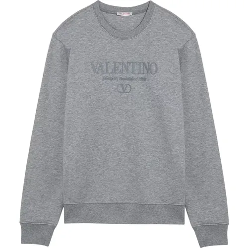 Crewneck Sweatshirt , Herren, Größe: S - Valentino Garavani - Modalova