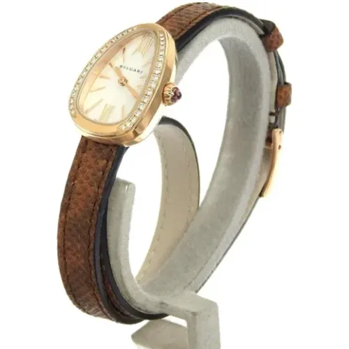 Pre-owned Leather watches , unisex, Sizes: ONE SIZE - Bvlgari Vintage - Modalova