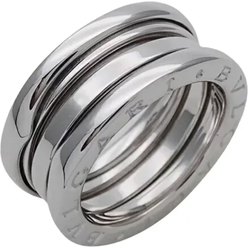 Pre-owned Silver rings , female, Sizes: ONE SIZE - Bvlgari Vintage - Modalova