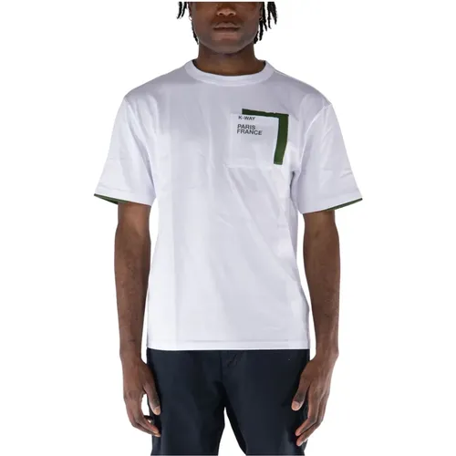 T-Shirts , male, Sizes: XL - K-way - Modalova