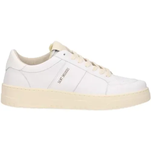 Leder Low-Top Schnürsneakers Golf , Herren, Größe: 43 EU - SAINT SNEAKERS - Modalova