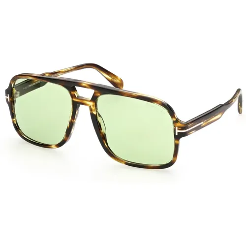Quadratische Sonnenbrillenkollektion , Herren, Größe: 60 MM - Tom Ford - Modalova