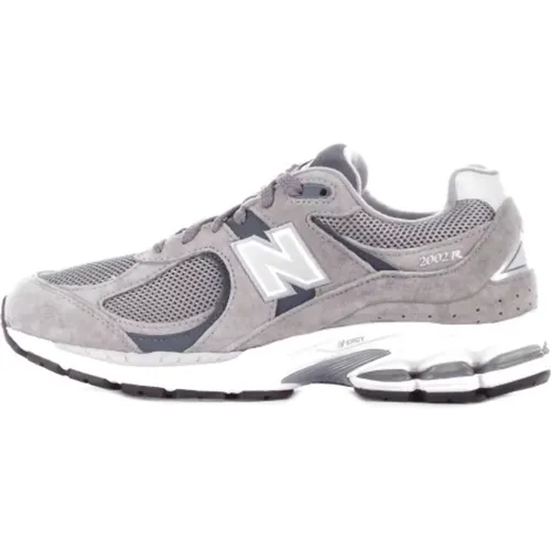 Grey Suede Sneakers Rubber Sole , male, Sizes: 5 1/2 UK - New Balance - Modalova