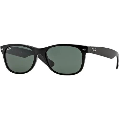 Neue Wayfarer Schwarz Grün Sonnenbrille , Herren, Größe: 55 MM - Ray-Ban - Modalova
