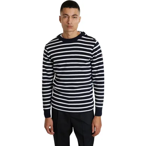 Striped Sailor Sweater in Merino Wool , male, Sizes: L, S, XL, 2XL, M, XS - L'Exception Paris - Modalova