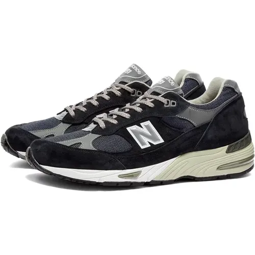 M991Nv Style - Made in England , male, Sizes: 11 1/2 UK, 11 UK, 7 1/2 UK - New Balance - Modalova