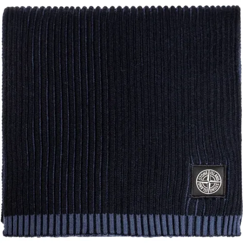 Ribbed Scarf , male, Sizes: ONE SIZE - Stone Island - Modalova