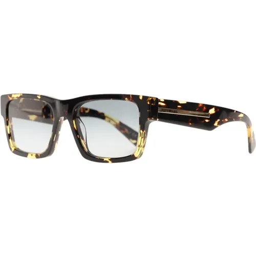 Crystal lenses sunglasses with metal plaque , unisex, Sizes: ONE SIZE - Prada - Modalova