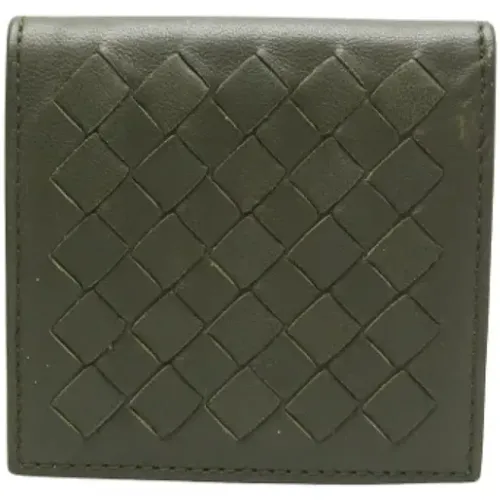 Pre-owned Leather wallets , female, Sizes: ONE SIZE - Bottega Veneta Vintage - Modalova