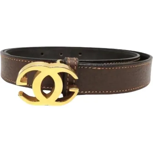 Pre-owned Leather belts , female, Sizes: ONE SIZE - Gucci Vintage - Modalova