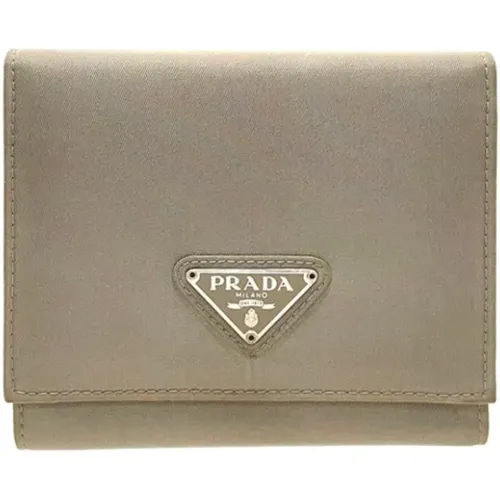 Pre-owned Nylon wallets , female, Sizes: ONE SIZE - Prada Vintage - Modalova