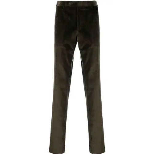 Stretch Corduroy Trousers , male, Sizes: XL, M, 2XL - Canali - Modalova