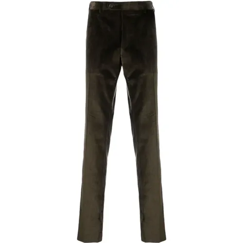 Stretch Corduroy Trousers , male, Sizes: XL, M - Canali - Modalova