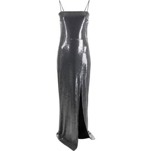Sequin-Embellished Long Dress , female, Sizes: S, XS - Rotate Birger Christensen - Modalova