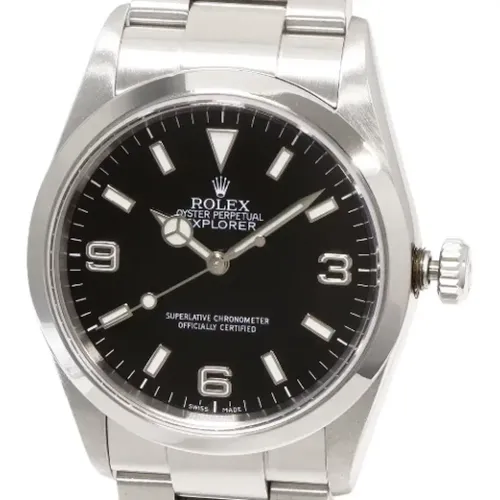 Pre-owned Metal watches , male, Sizes: ONE SIZE - Rolex Vintage - Modalova