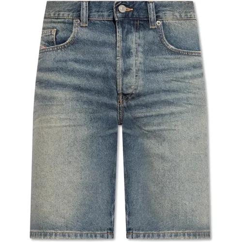 Denim Shorts `Regular-Short` , Herren, Größe: W33 - Diesel - Modalova