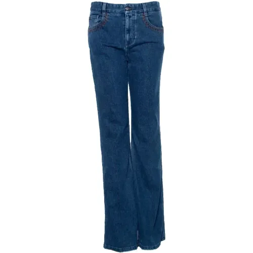 Pre-owned Cotton jeans , female, Sizes: S - Chloé Pre-owned - Modalova
