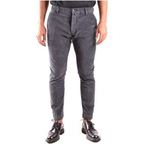 Slim-Fit Grey Jeans , male, Sizes: W32 - Jacob Cohën - Modalova