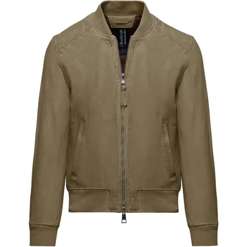 Nappa Leather Bomber Jacket , male, Sizes: M - BomBoogie - Modalova
