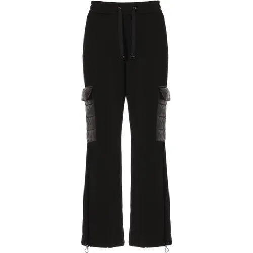 Schwarze Cargo Hose mit Kordelzug , Damen, Größe: 2XS - Herno - Modalova