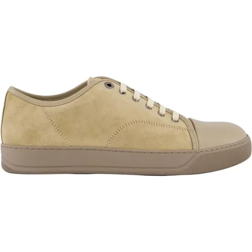 Green Sneaker for Men , male, Sizes: 6 UK, 7 UK, 8 UK, 10 UK, 9 UK - Lanvin - Modalova