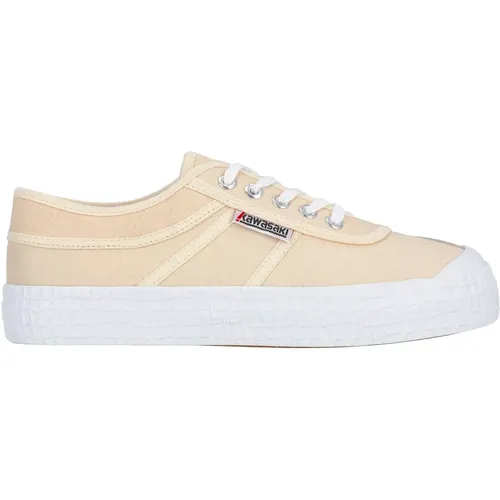 Bequeme Canvas Sneakers , Herren, Größe: 42 EU - Kawasaki - Modalova