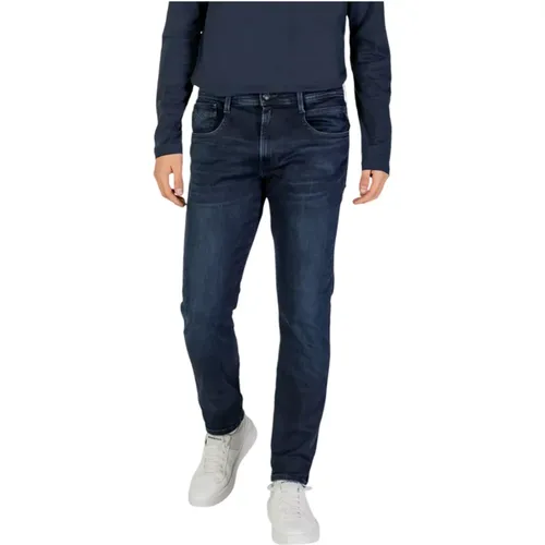 Hyperflex Herren Jeans Herbst/Winter Kollektion , Herren, Größe: W34 L34 - Replay - Modalova