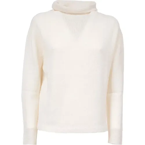 High Neck Knit Turtleneck , female, Sizes: S - Le Tricot Perugia - Modalova