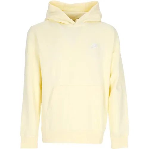 Sportswear Club Fleece Hoodie Alabaster , Herren, Größe: S - Nike - Modalova