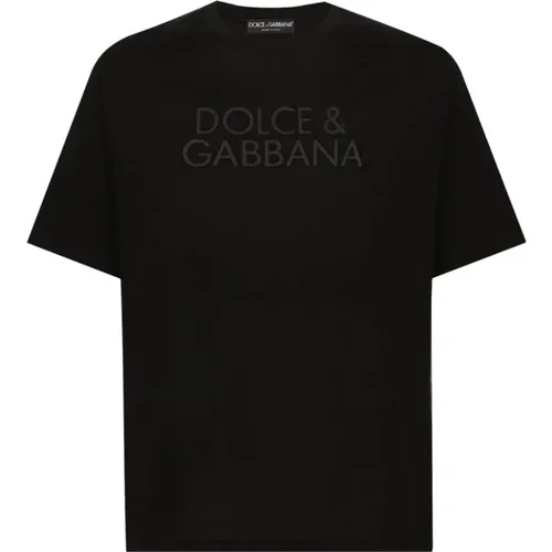 Stylische T-Shirts für Männer und Frauen , Herren, Größe: 3XL - Dolce & Gabbana - Modalova