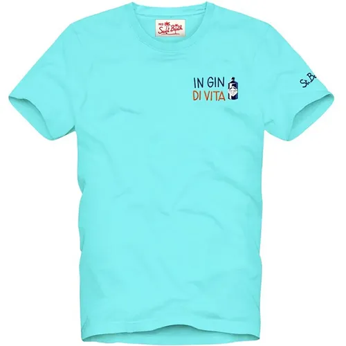 T-shirts and Polos , male, Sizes: XL, S, M, 2XL - MC2 Saint Barth - Modalova
