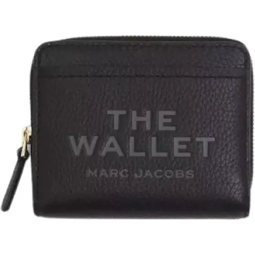 Kompakte Geldbörse mit auffälligem Branding , Damen, Größe: ONE Size - Marc Jacobs - Modalova