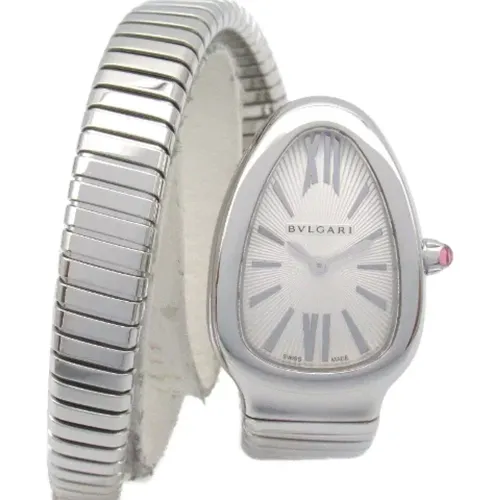 Pre-owned Rostfreier Stahl watches - Bvlgari Vintage - Modalova