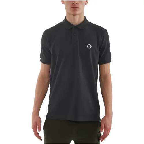 Pique Polo Shirt , male, Sizes: S, L, M - Ma.strum - Modalova