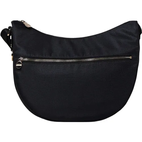 Luna Bag Middle - Stylish Shoulder Bag for the Modern Woman , female, Sizes: ONE SIZE - Borbonese - Modalova