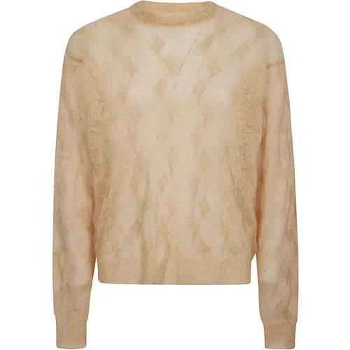 Beige Crew Neck Sweater Stüssy - Stüssy - Modalova