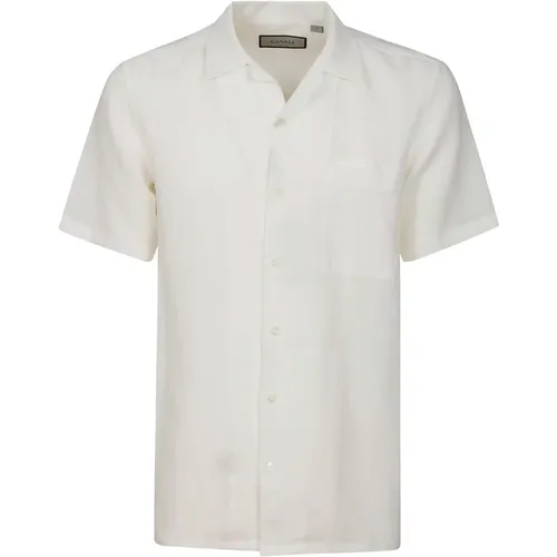 Short Sleeve Shirts , Herren, Größe: M - Canali - Modalova